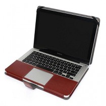 Etui livre marron pour MacBook Air 13.3