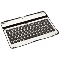 Étui de clavier avec touches noires Cooper Cases (TM) Aluminium Buddy pour Samsung Galaxy Tab 3 10.1 (P5200 / P5210 / P5220) Bluetooth 3.0 (très mince, très léger, métal brossé, encastré, 82 touches, capacité de la batterie 55 heures)